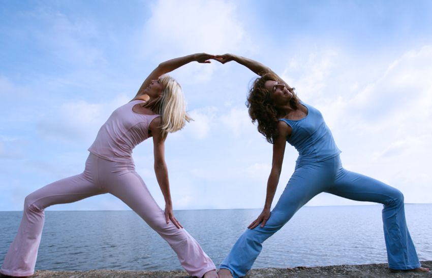 Dynamic Partner Yoga